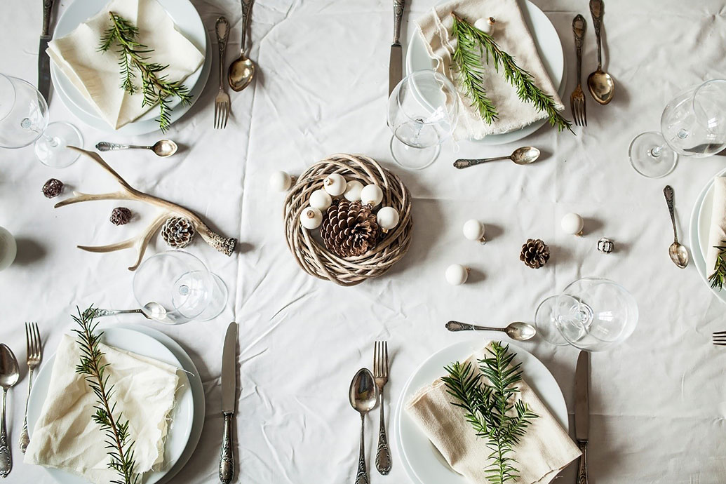 Weihnachtlich schmücken mit Naturmaterial