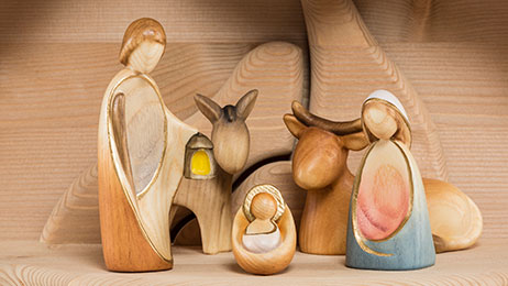 Fairy Tale nativity scene