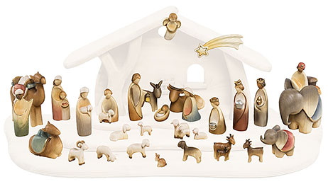 Fairy Tale nativity scene