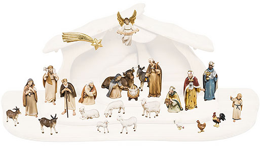 Lignoma oriental nativity scene