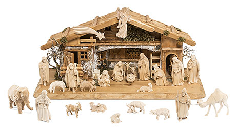 Presepe Südtirol legno di tiglio