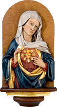 Herz Maria für Wand