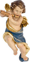 Putto musicante con flauto Putto musicante con flauto
