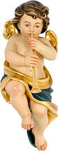 Putto musicante con trombone Putto musicante con trombone