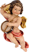 Putto barocco con tamburo