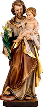 Saint Joseph with Child and Lily