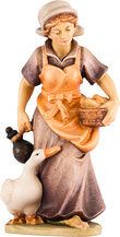 Shepherdess with Duck