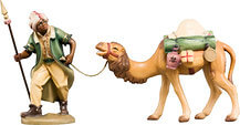 Camel with Driver and Baggage