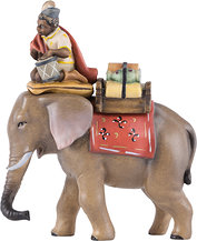 Elephant with Rider and Baggage