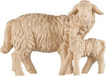 Standing Sheep with Lamb