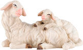 Lying Sheep with Lamb