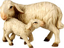 Standing Sheep with Lamb