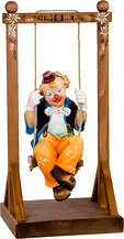 Clown mit Schaukel