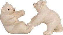 Orso polare gruppo cuccioli
