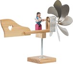 Whirligig mini with woman