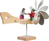 Whirligig mini double with Tyrolean and woman