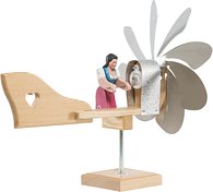 Whirligig small with woman