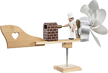 Windrad mit Brot-Bäcker