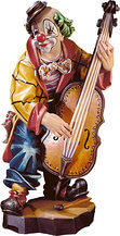 Clown bassist