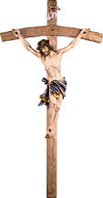 Alpenchristus mit Kreuz