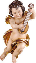 Cherub with mandolin