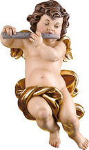 Cherub with flute