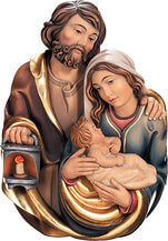 Holy Family half length portrait