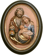 Holy Family with frame