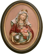 Heiliger Elisabeth mit Rahmen