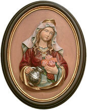 Saint Elisabeth with frame