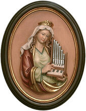 Saint Cecily with frame