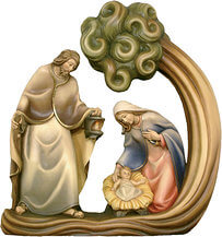 Holy family with tree