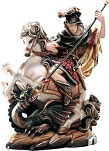 Saint George on horse