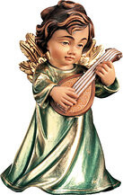 Angel with mandolin