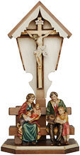 Familie am Feldkreuz