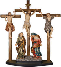 Crucifixion group with robbers