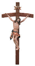 Christ dying w. cross