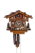 Cuckoo clock: Hunter and bear