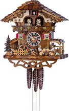 Cuckoo clock: The beer garden (with carillon)