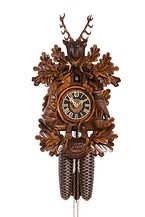 Cuckoo clock: Eagle & hare